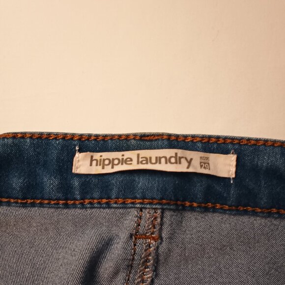 Hippie Laundry Jeans Size 29/8 Mid Rise Flare Leg Medium Wash - Picture 6 of 10